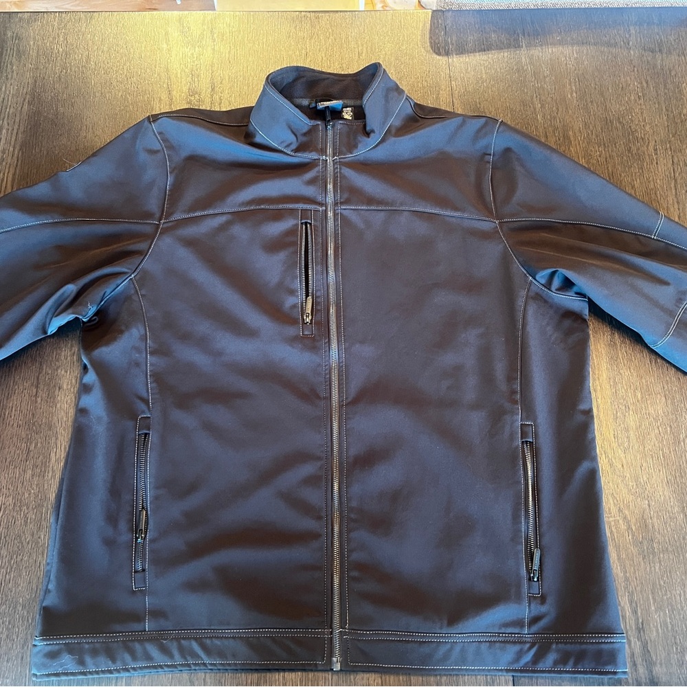 Stormtrch Men's Dark Gray Windbreaker Jacket